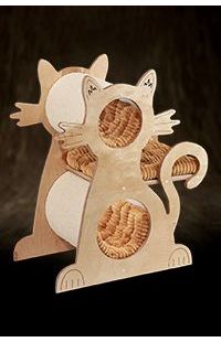 Arbres à chat – modèles en forme de chat