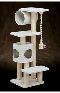 Arbres à chat rembourrés pour chats de taille moyenne